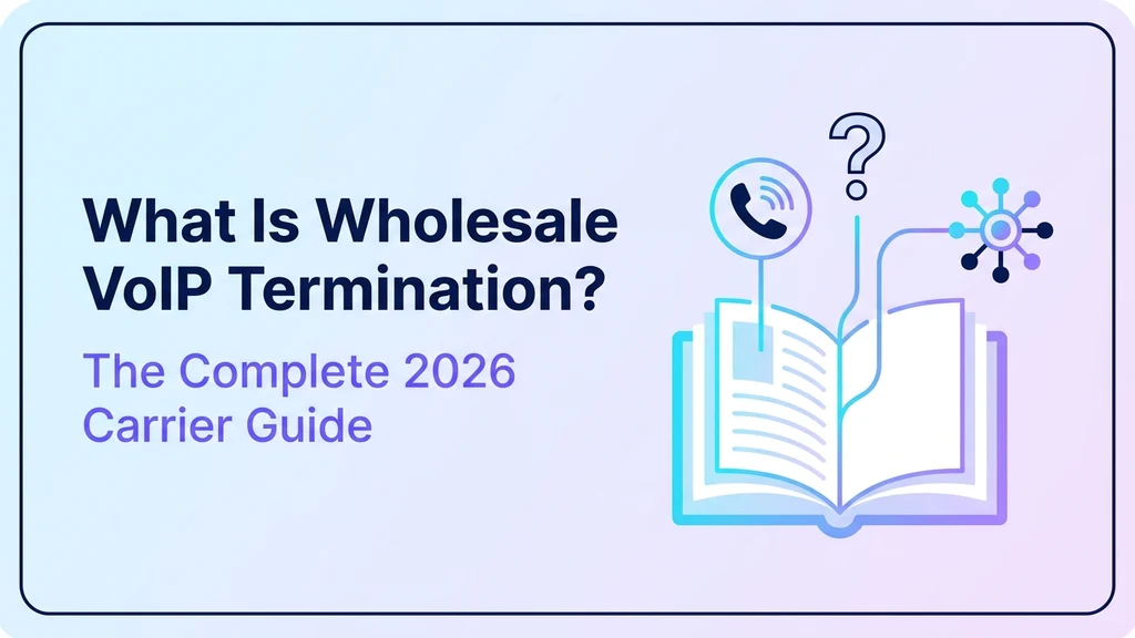 What Is Wholesale VoIP Termination — The Complete 2026 Carrier Guide