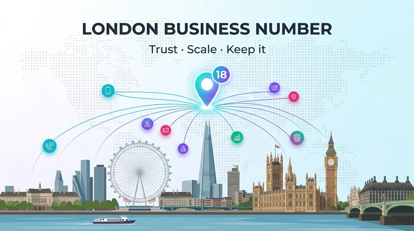 A London business number builds trust, scales easily, and you keep it