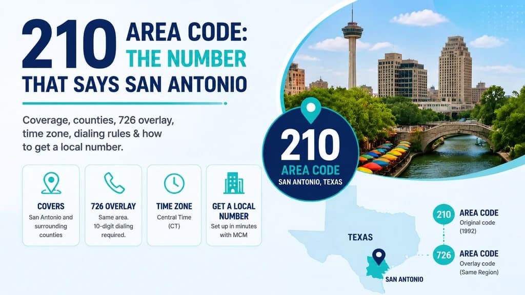 210 area code — San Antonio location, cities, and the 726 overlay