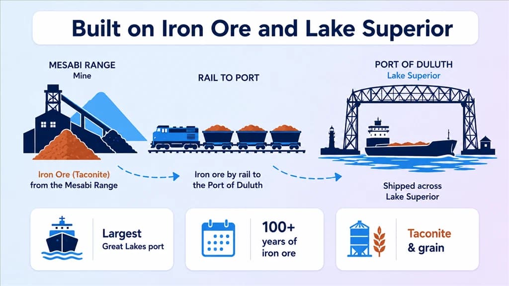 the Iron Range and Port of Duluth economy
