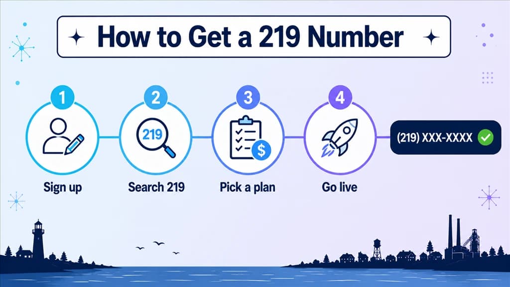 how to get a 219 number