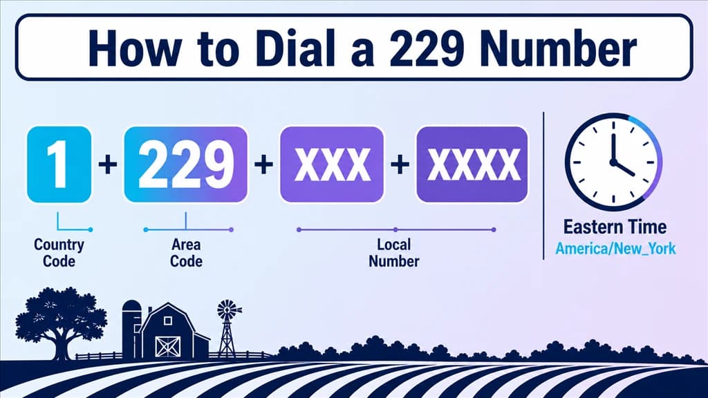 how to dial a 229 number