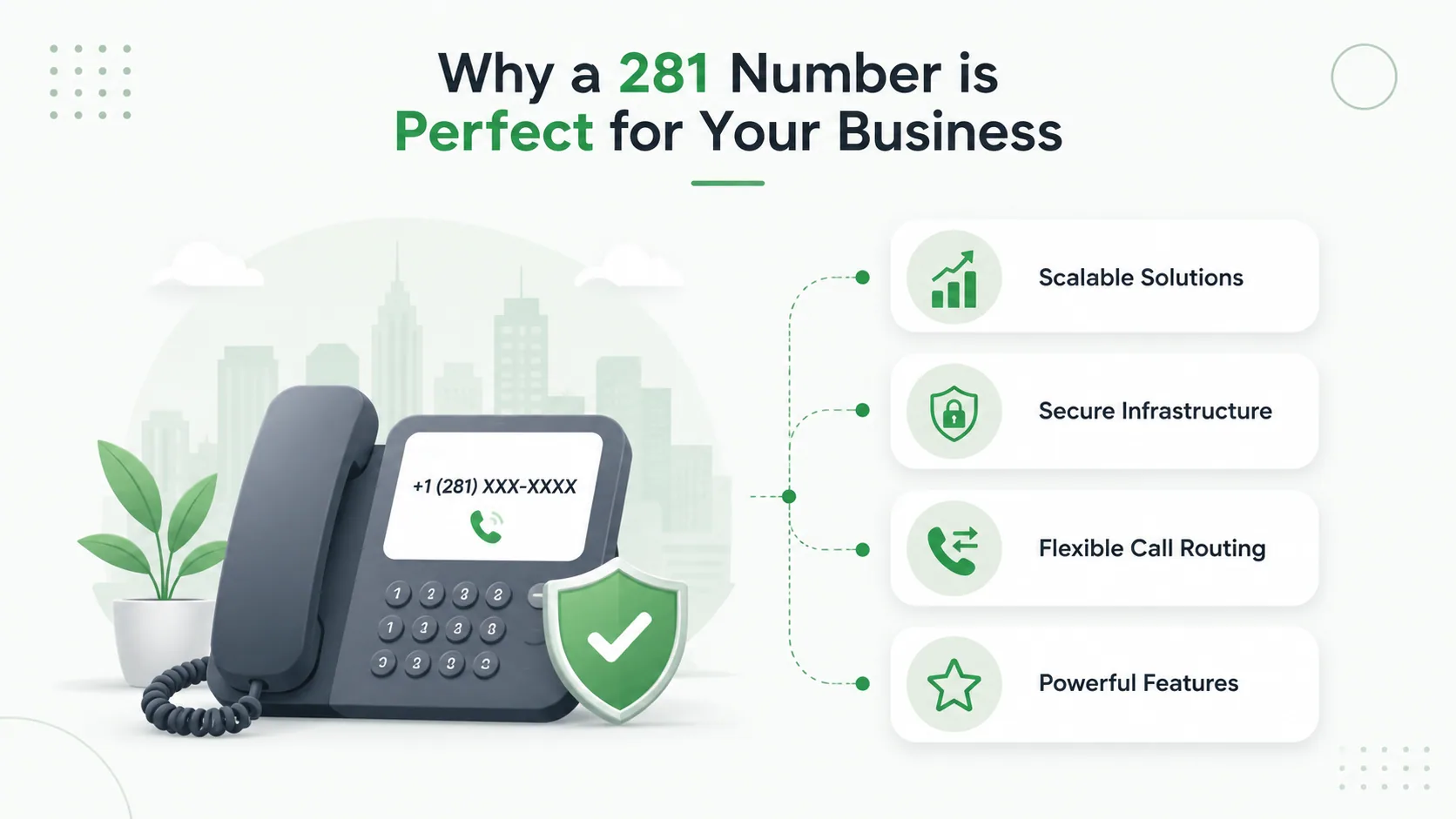 getting a 281 number for your business
