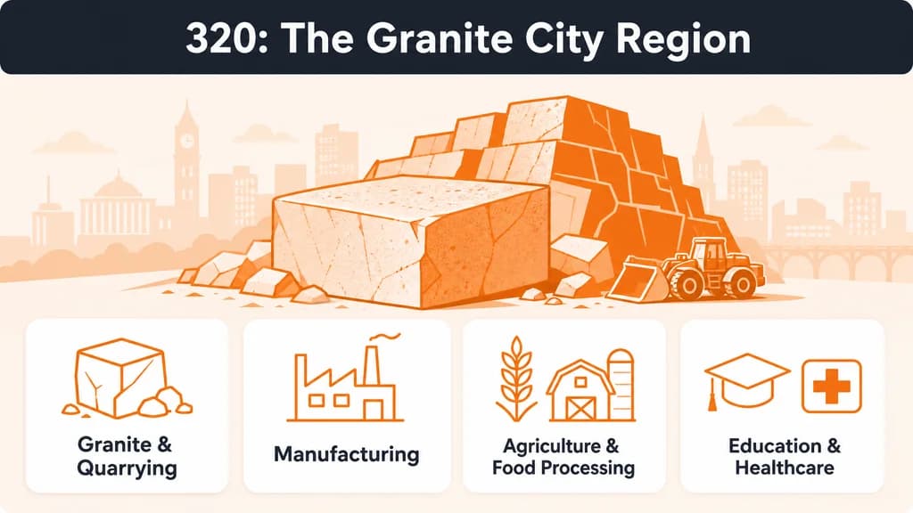 Central Minnesota industries served by the 320 area code