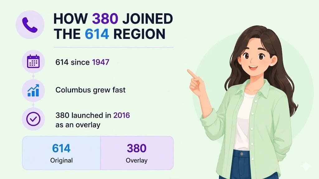 How 380 joined the 614 region