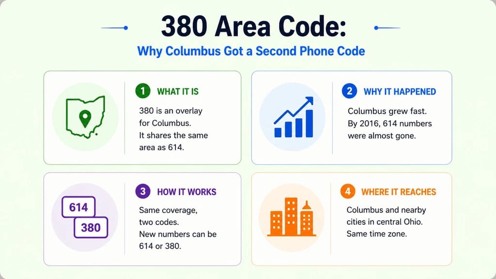 Why Columbus got a second phone code