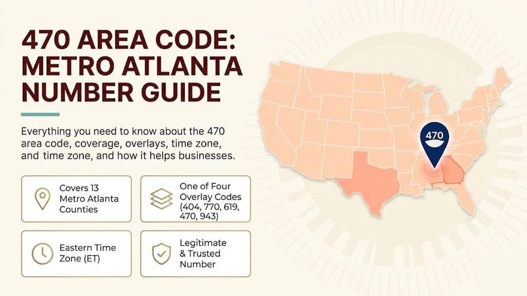 470 area code — metro Atlanta number guide