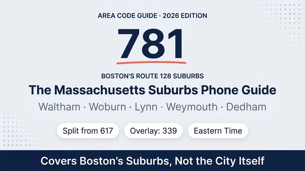 Banner showing a Massachusetts silhouette with the Route 128 corridor highlighted around Boston and stat pills for coverage, split history, and time zone