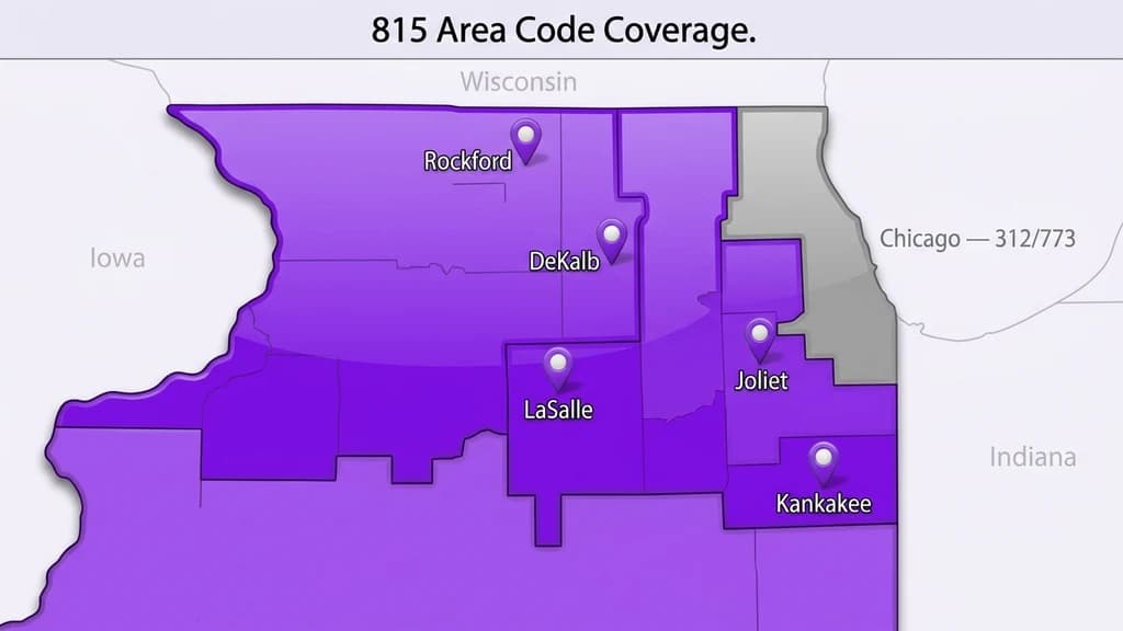 Map graphic of northern Illinois with Rockford, Joliet, DeKalb, and Kankakee highlighted and pins over each city