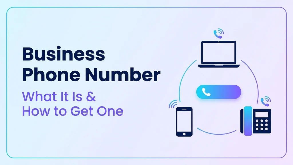 Business phone number ringing on a laptop, mobile phone, and desk phone at the same time