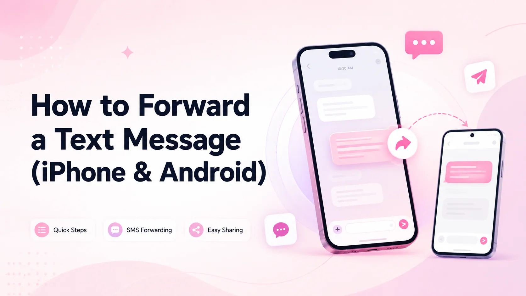 How to Forward a Text Message (iPhone & Android)