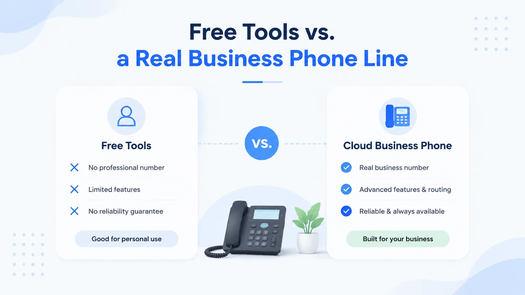 free tools vs a real business