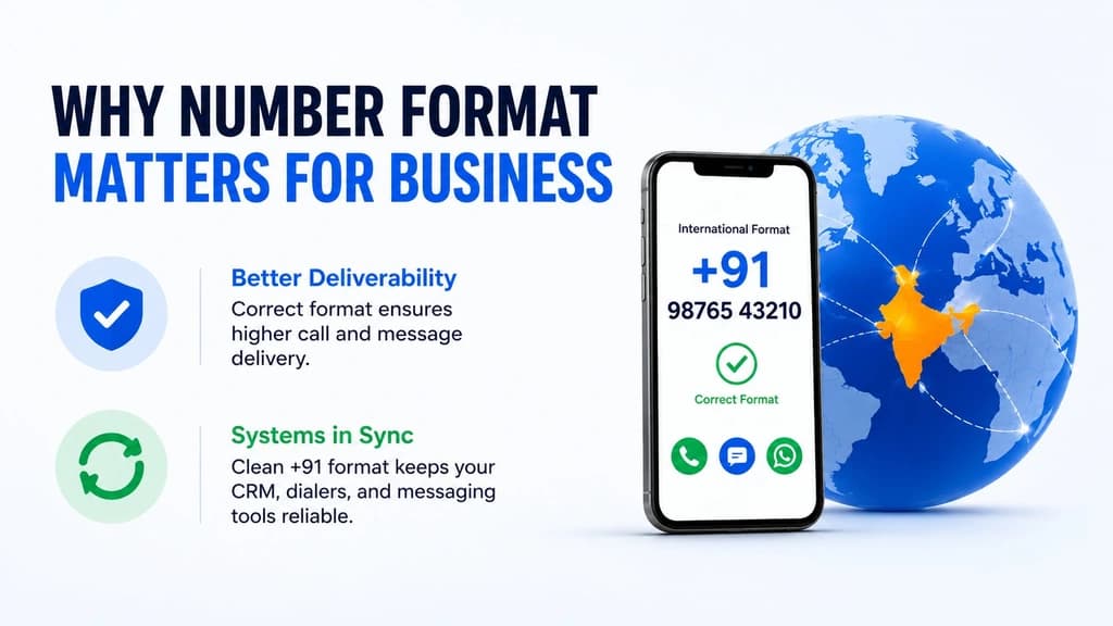 Why number format matters for business — deliverability and call completion