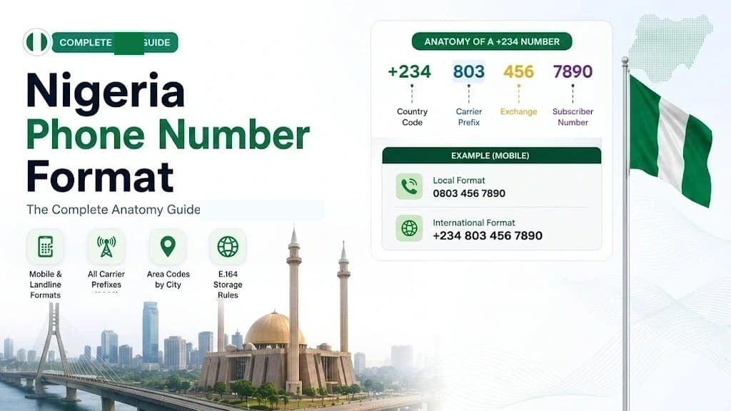 Nigeria Phone Number Format: The Complete Anatomy Guide (2026)