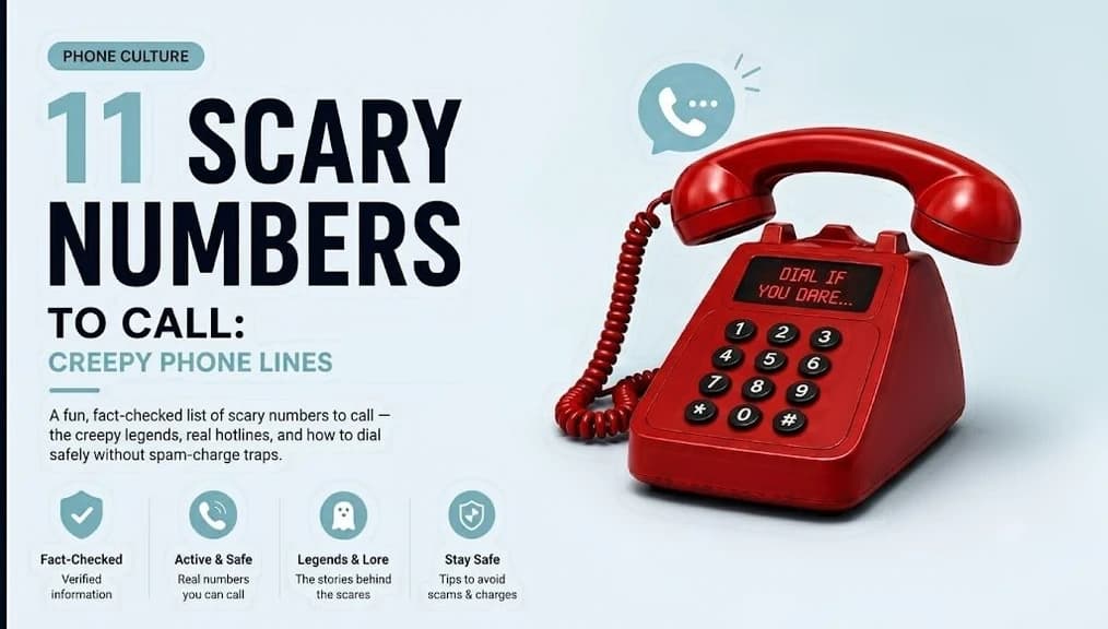 11 scary phone numbers to call in 2026 — fact-checked list of creepy legends, retired marketing hotlines, and active novelty lines you can safely dial