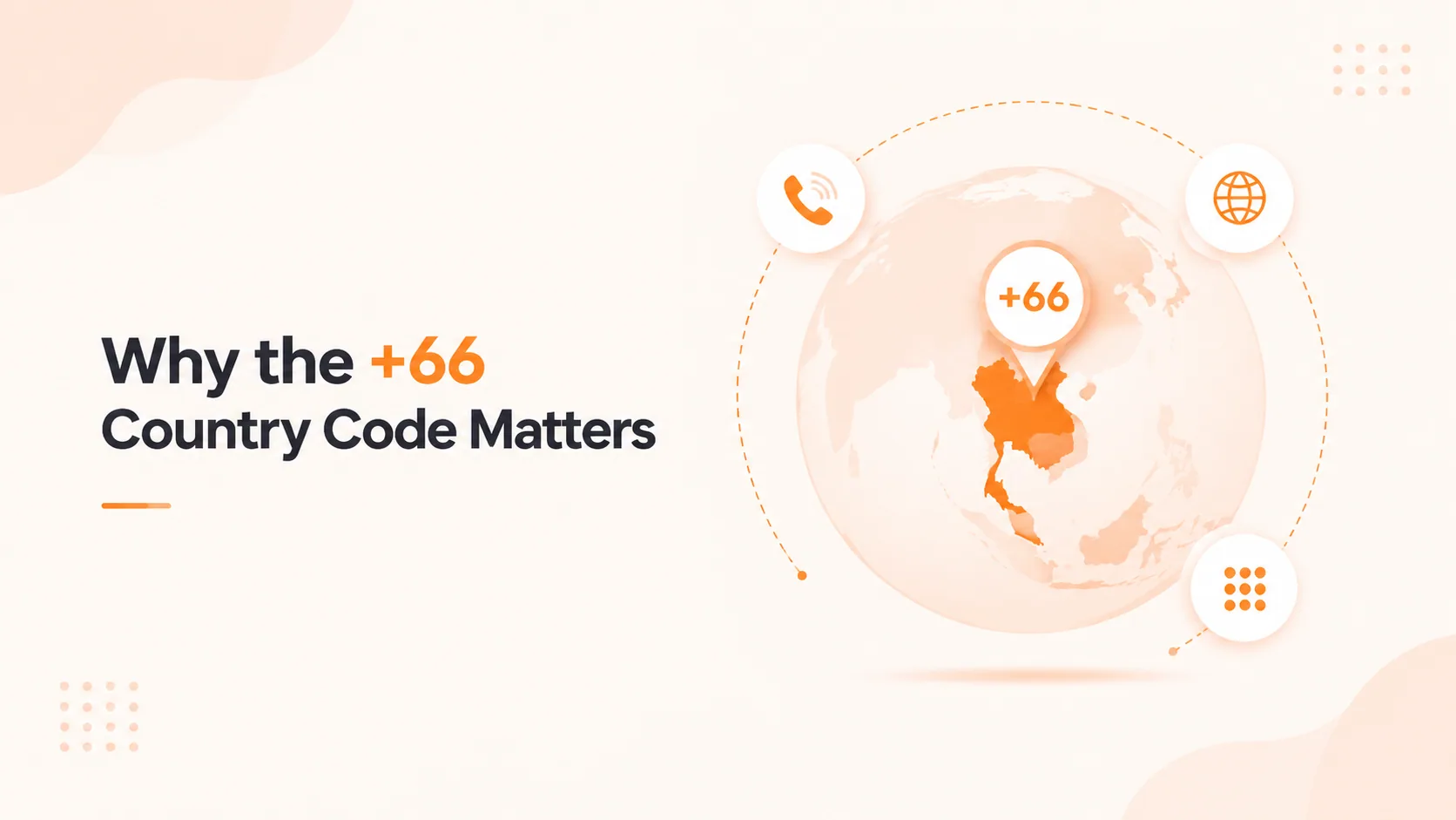Why the +66 country code matters