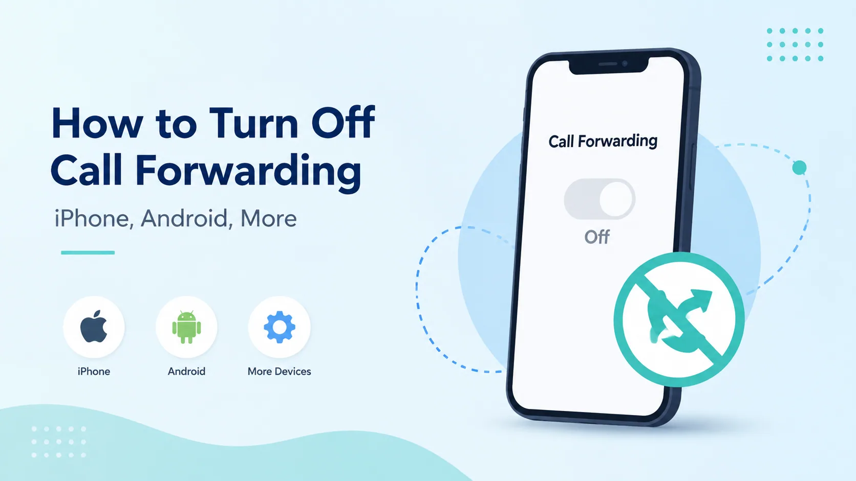 How to turn off call forwarding on iPhone, Android, and more devices