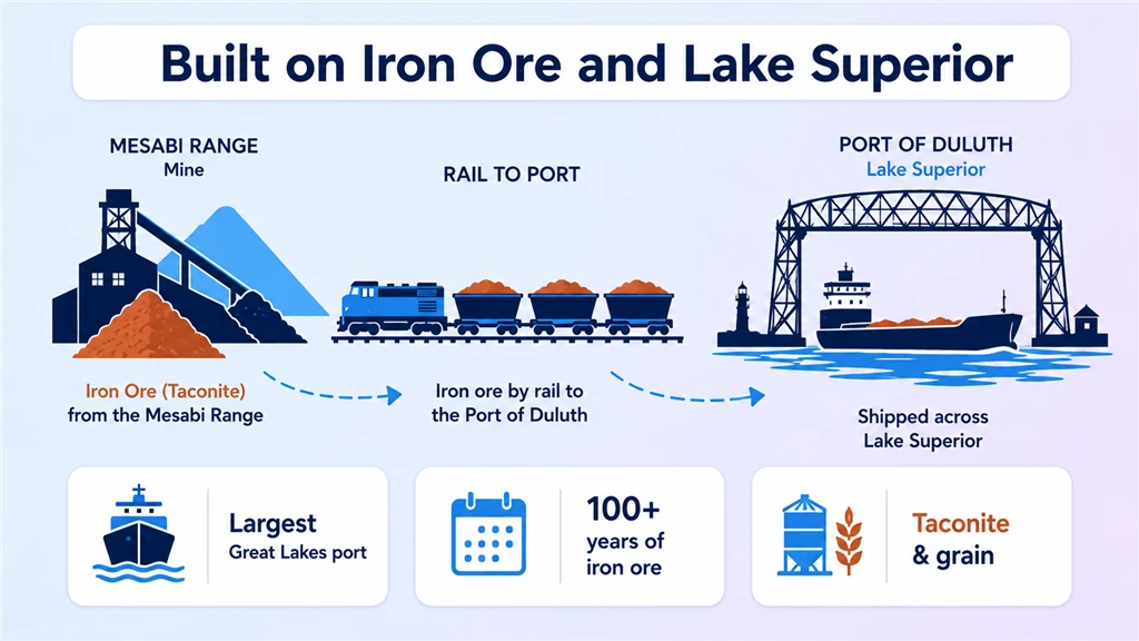 the Iron Range and Port of Duluth economy