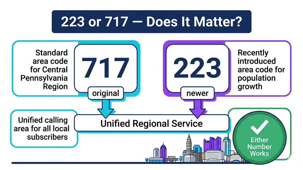 223 or 717 — same region, pick either