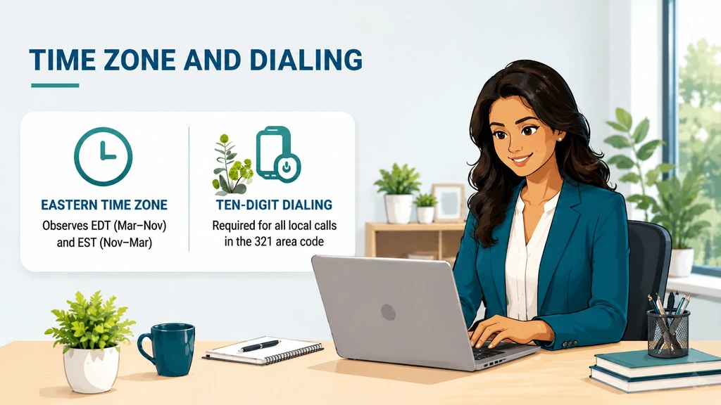 321 time zone and 10-digit dialing