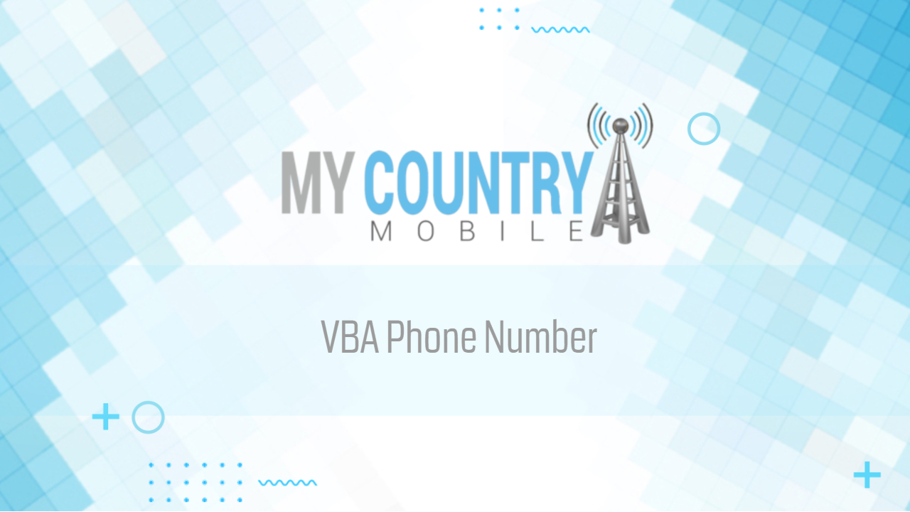 You are currently viewing VBA Phone Number