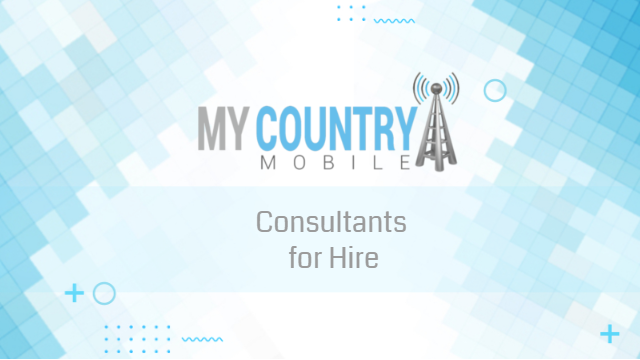 You are currently viewing Consultants for Hire