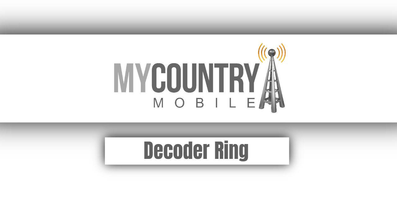 You are currently viewing Decoder Ring