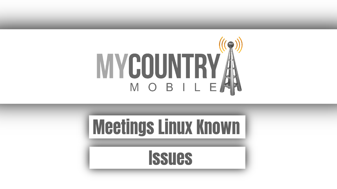 You are currently viewing Meetings Linux Known Issues