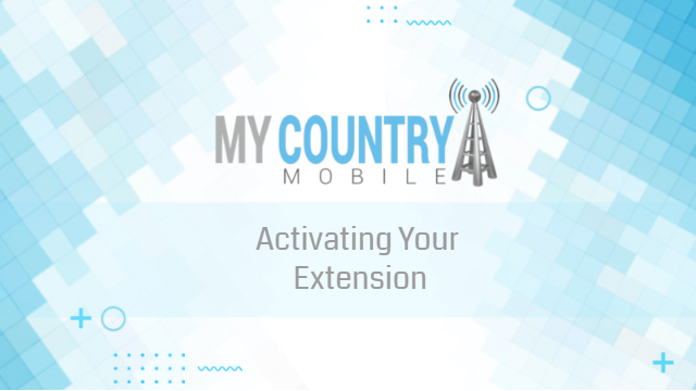You are currently viewing Activating Your Extension