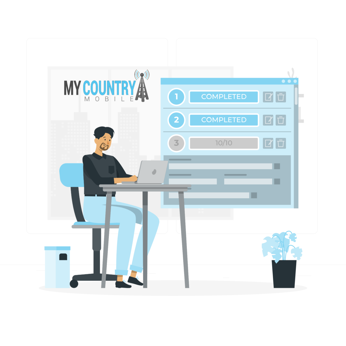 Call Monitoring Service For Business - My Country Mobile