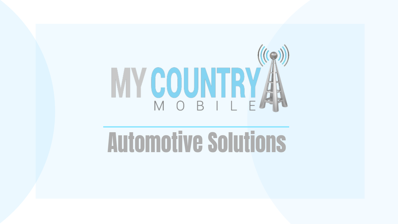 You are currently viewing Automotive Solutions