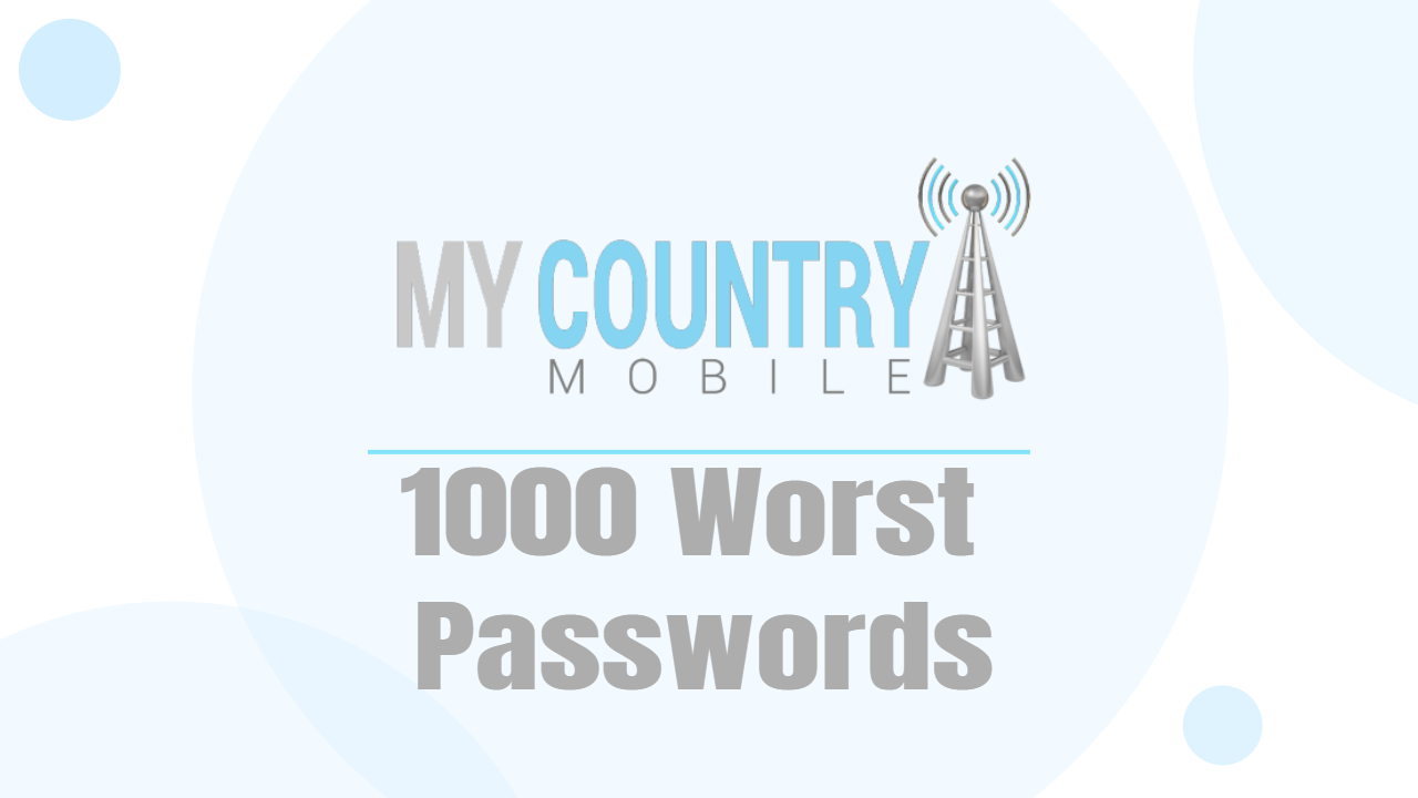 You are currently viewing 1000 Worst Passwords