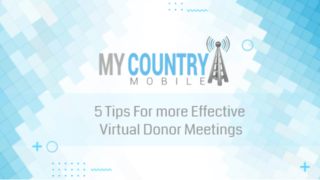 meeting donor - my country mobile