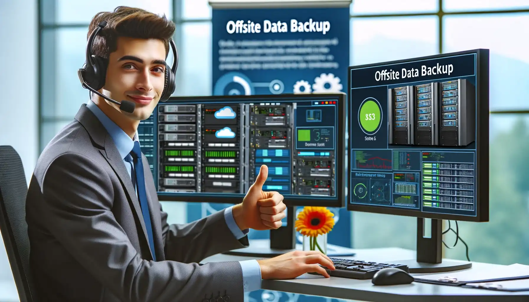 what is offsite data backup
