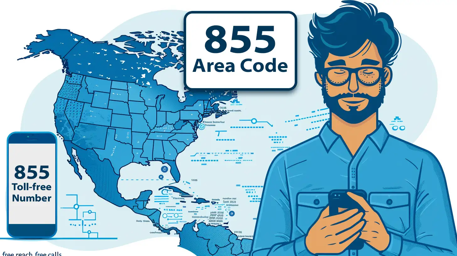Read more about the article 855 Area Code Explained: Your Guide to Toll-Free Functionality, Locations, Spam Identification