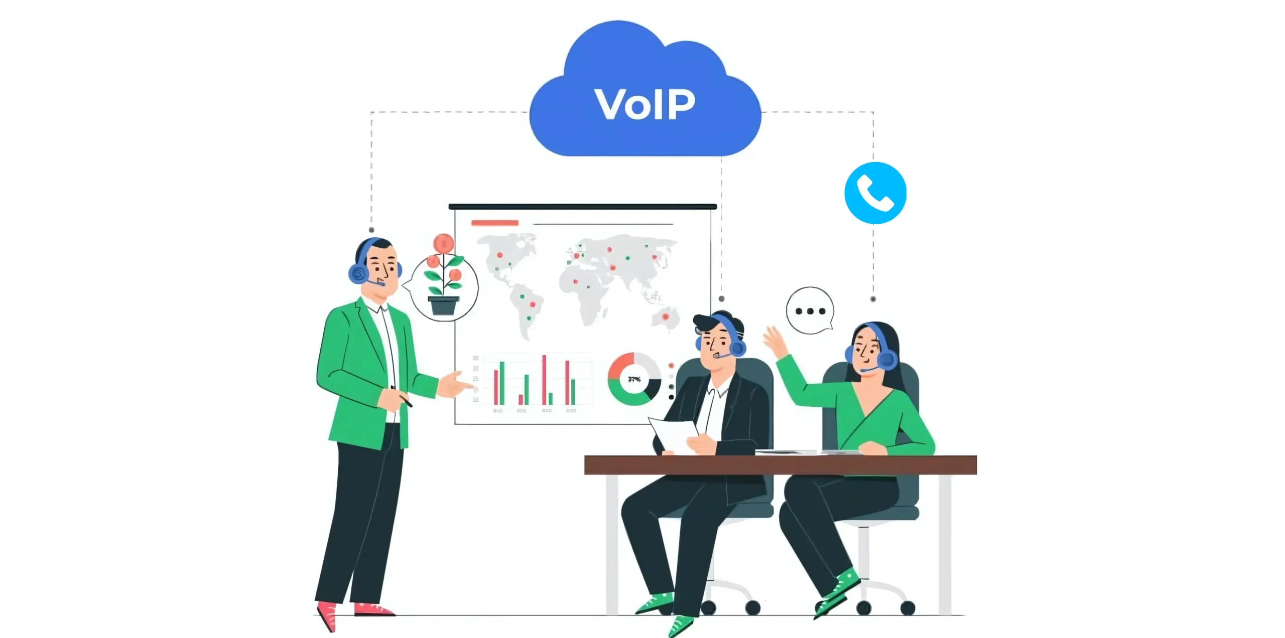 VoIP wholesale rate guide.