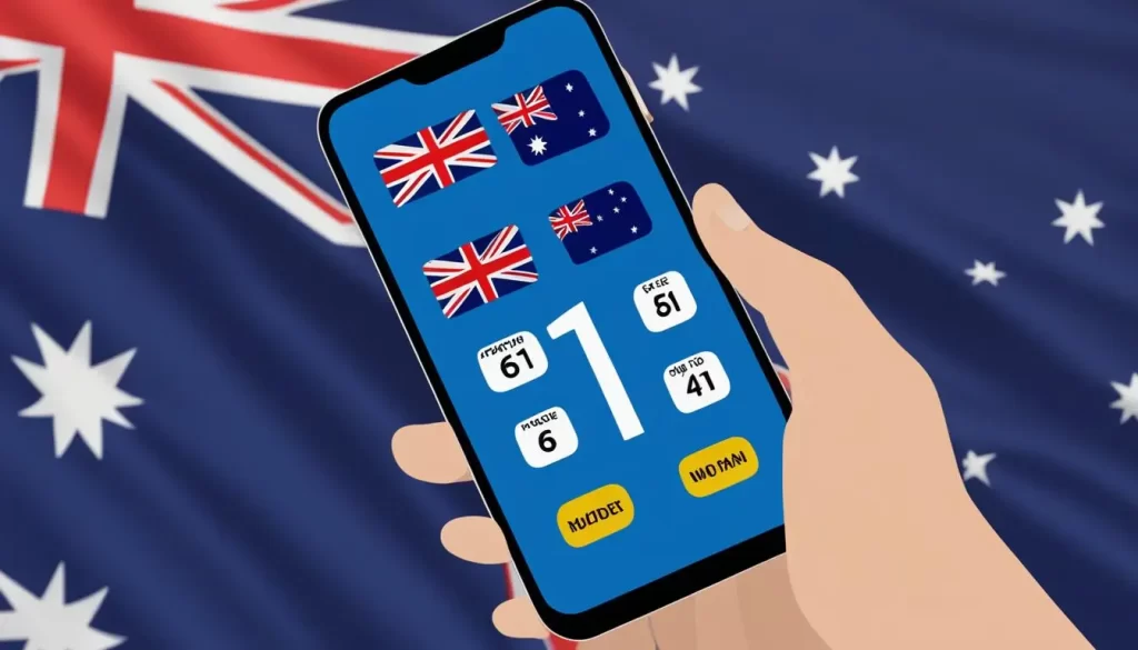 61 country code