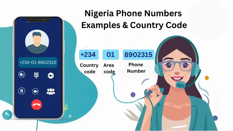 Nigeria Phone Number Example