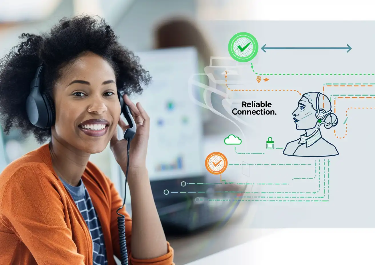 Reliability and Efficiency in Customer Connectivity