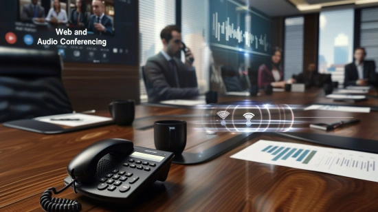 web and audio conferencing