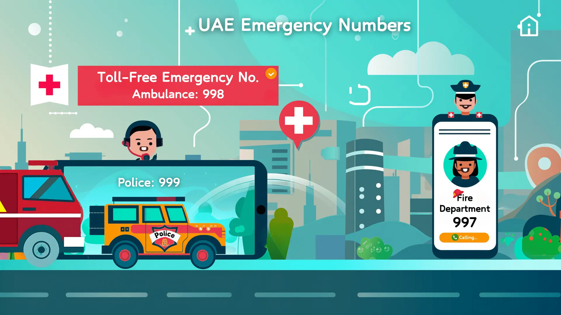 UAE Emergency Numbers