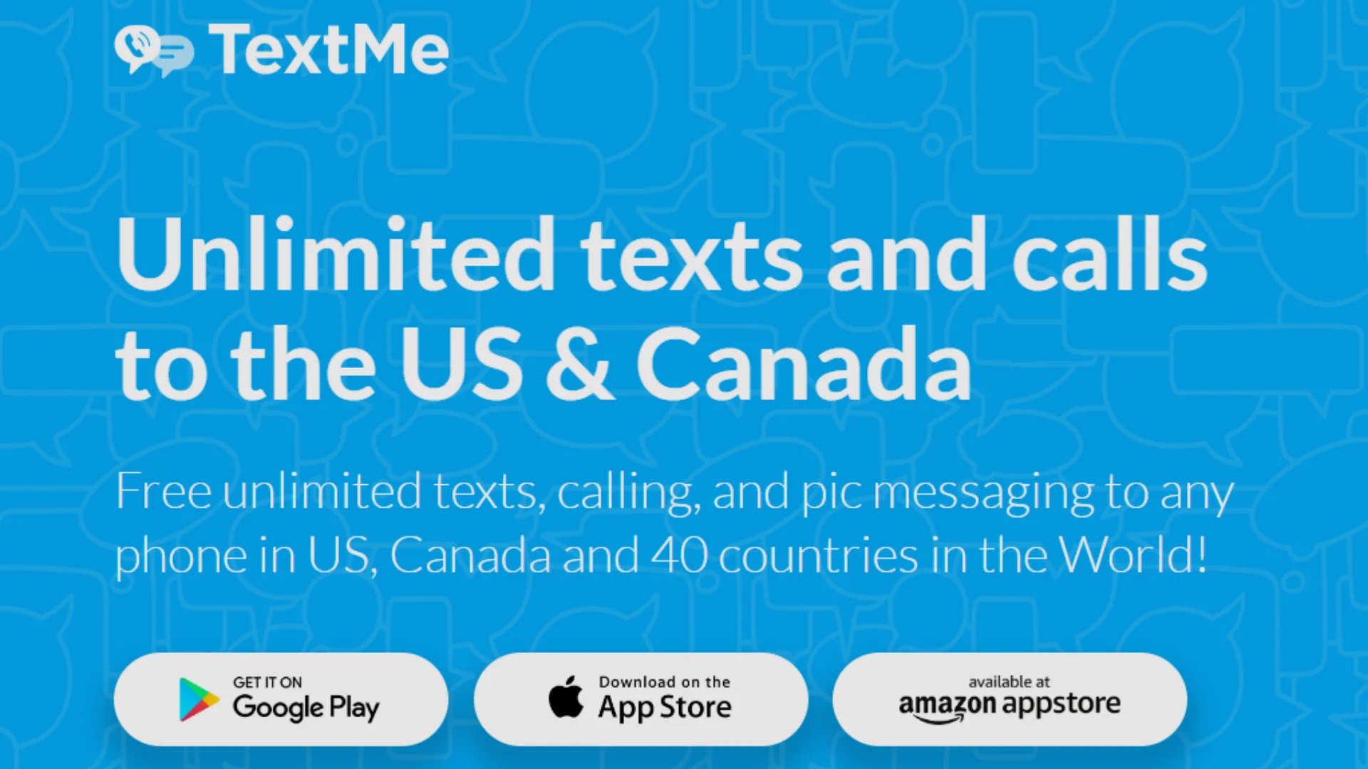 How can you text someone who has blocked you using TextMe?