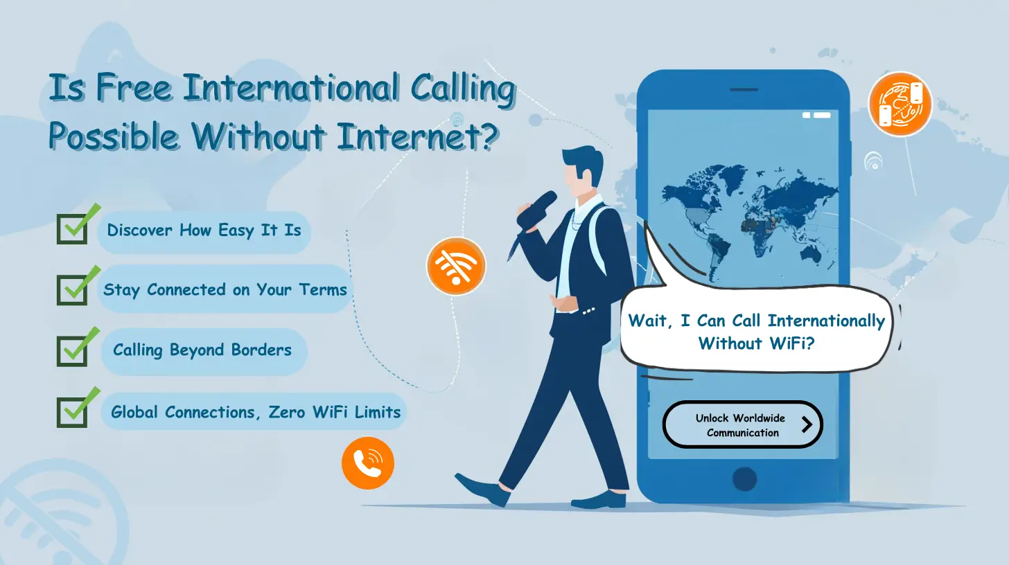 Read more about the article Free International Calling: Make Calls Anytime, Anywhere – No WiFi Needed