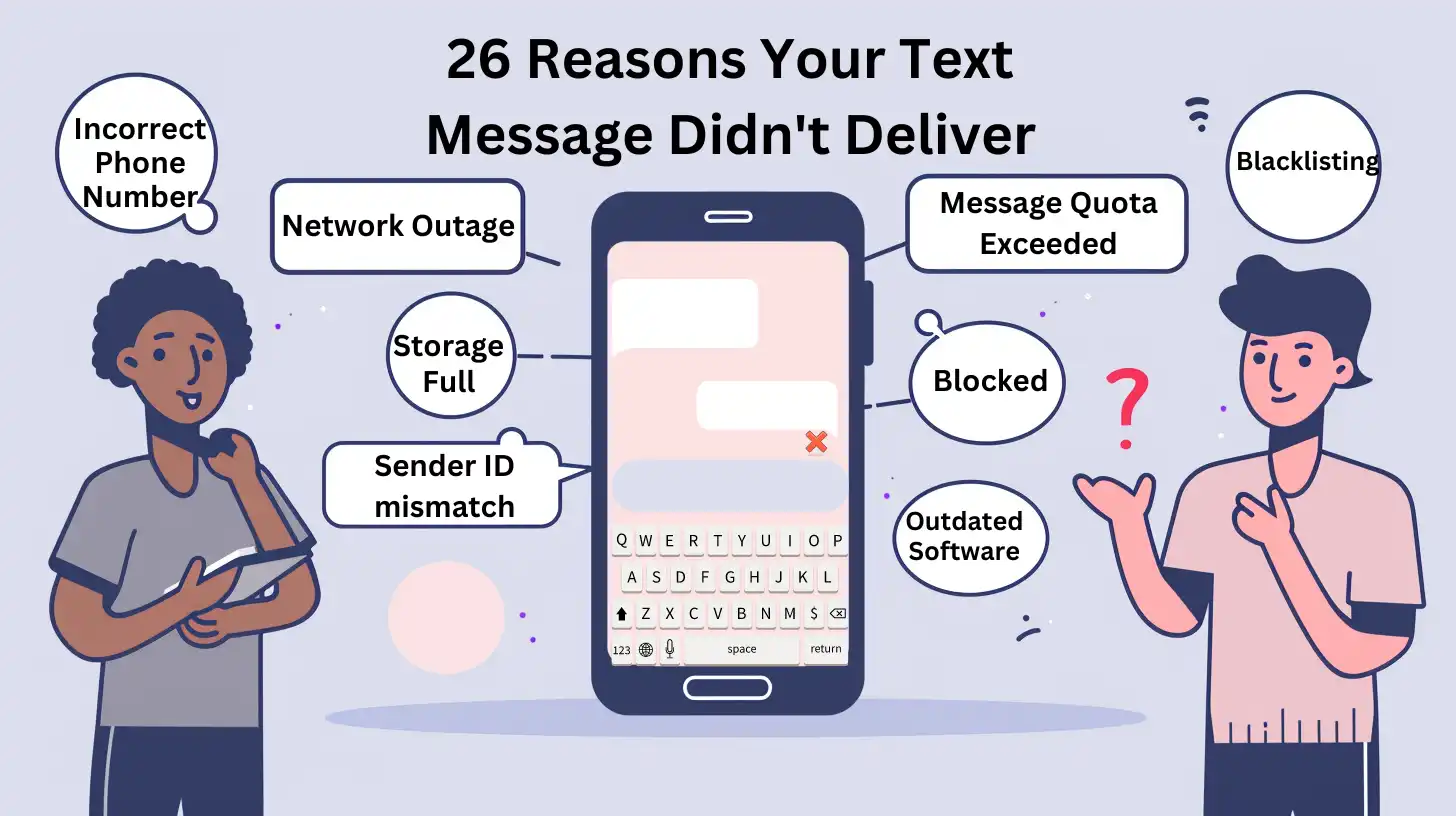 Read more about the article Text Message Not Delivered? Here Are 26 Reasons and Solutions