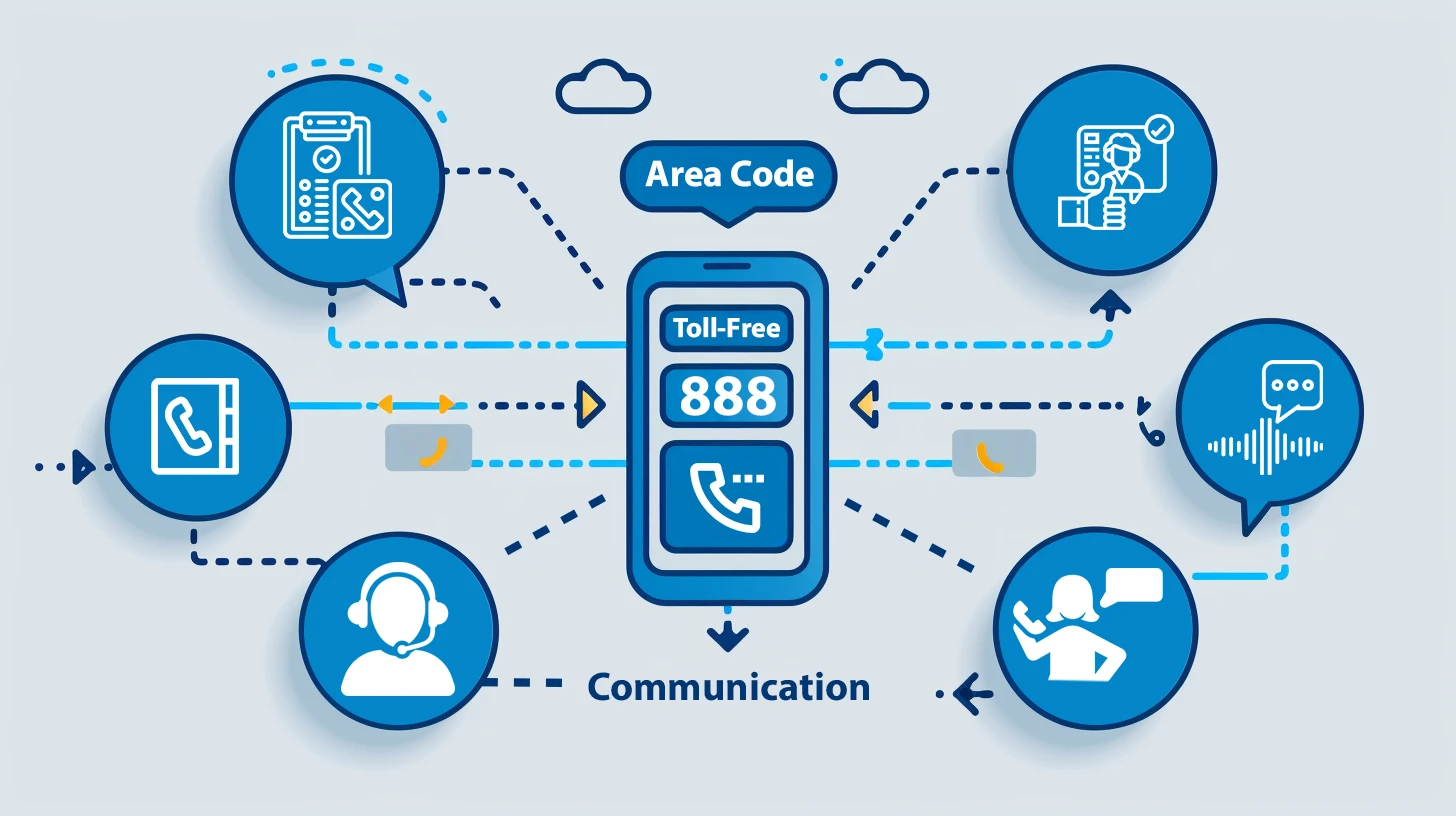 How Does an 888 Area Code Toll-Free Number Work for Business?