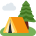 🏕