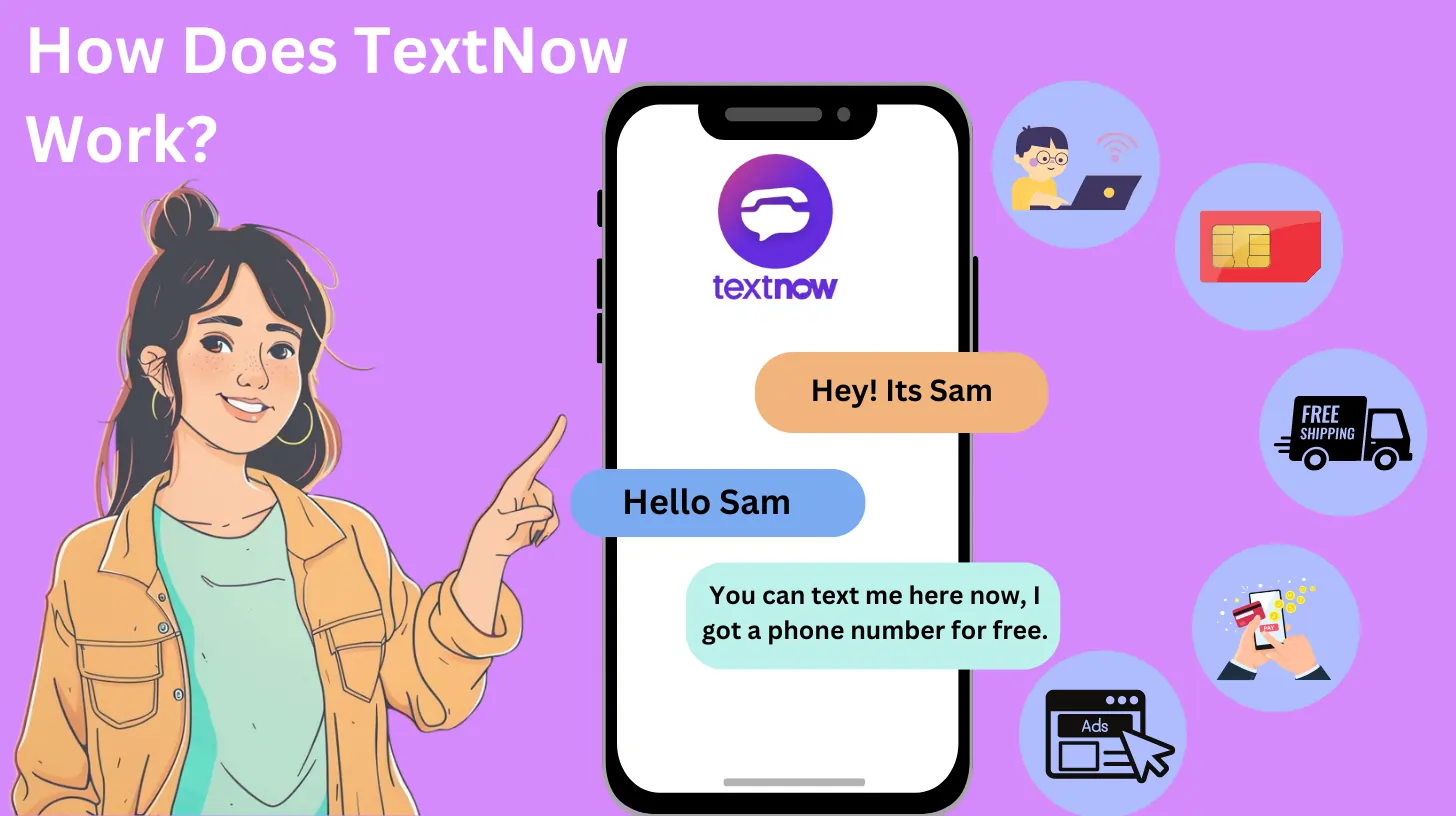 How Does TextNow Work