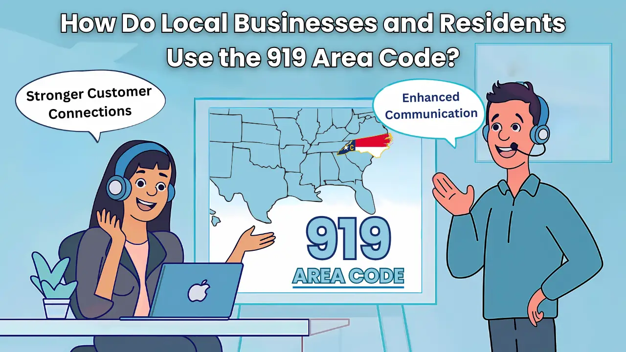 How Do Local Businesses and Residents Use the 919 Area Code?