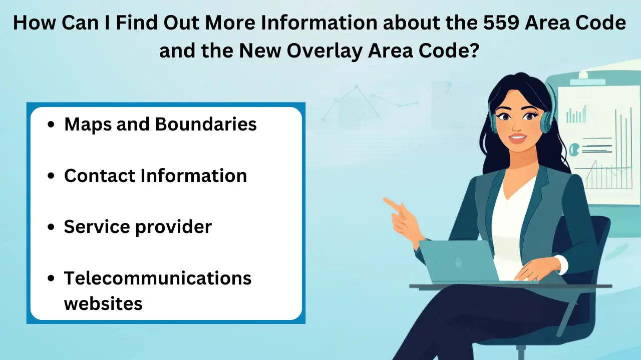 How Can I Find Out More Information about the 559 Area Code and the New Overlay Area Code
