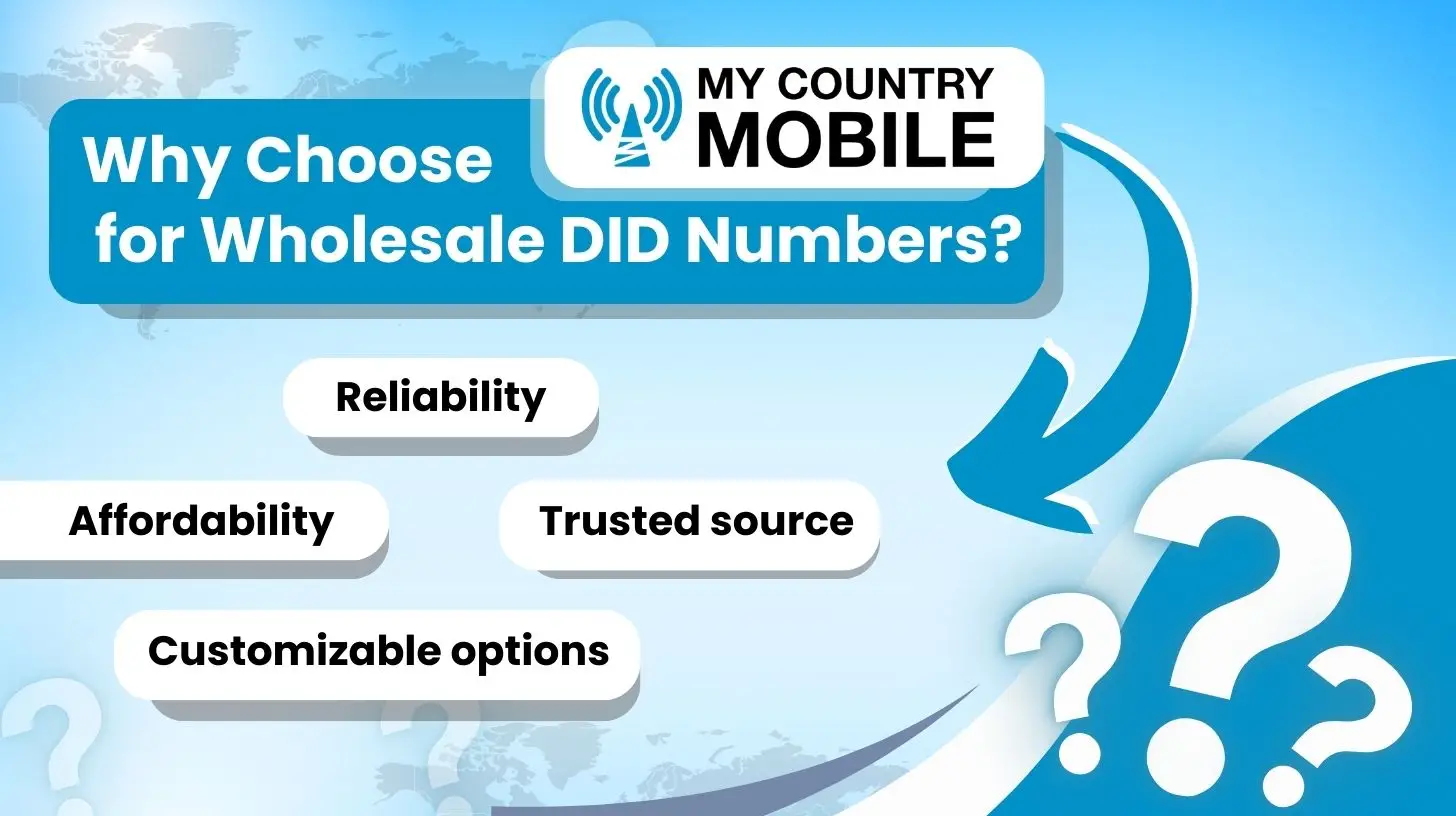 Why Choose My Country Mobile for Wholesale DID Numbers?